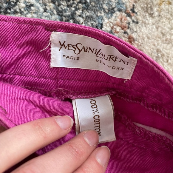 YSL Pink Pants Vintage - Picture 8 of 14